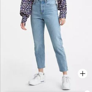 Levis wedgie ankle women’s jeans tango light